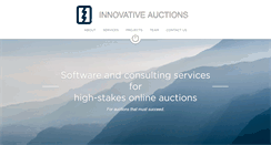 Desktop Screenshot of innovativeauctions.com